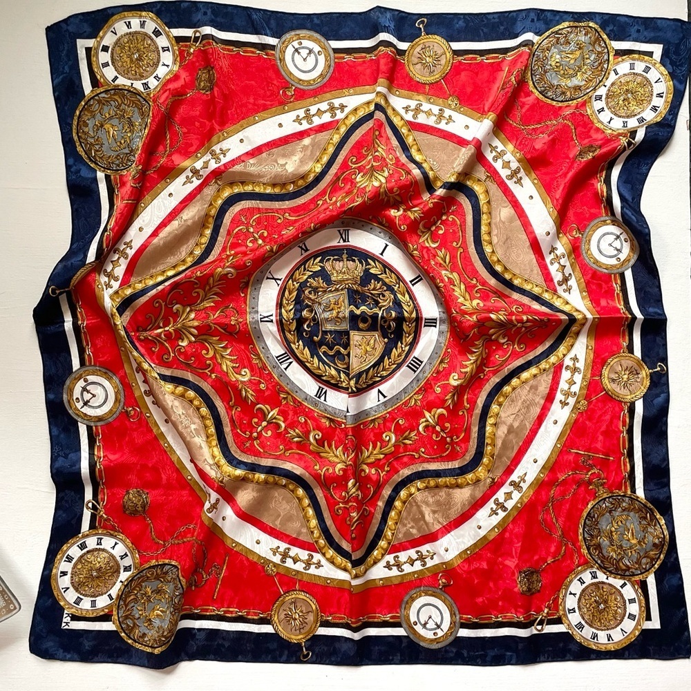 vintage scarf nautical yacht glam summer accessories purse scarf
